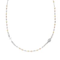 Collana Amen Donna Rosari in Argento CROBBRGD3 - CROBBRGD3